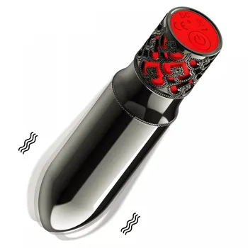 Galingas Mini Vibratorius Kulka Sekso Žaislas Moterims G taško Klitorio Stimuliatorius USB Įkrovimo Dildo Plug Analinis Žaislai Suaugusiems