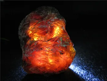 Natūralus Raudonųjų Kraujo Gintaro Mineralų, Akmenų Perot Kraujo Crystal Rock Egzempliorių Mellite Noneystone Perdirbimo Žaliavos