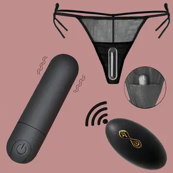 10 Greičio Super Stiprios Vibracijos, Klitorio, G-taško Stimuliatorius Strap on Apatiniai Mini Vibratoriai Moterims Kulka Vibracija Kelnaitės