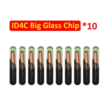 10vnt/Daug ID4C Didelis Stiklo Lustas ( Po Rinkos ) ID 4C Automobilio Raktas Chip 