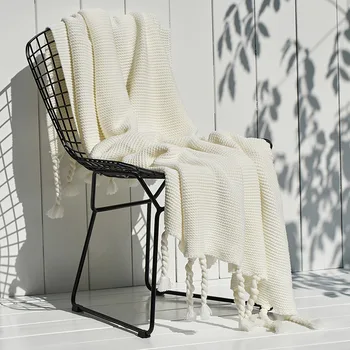 2019 naujas minkštas megzti mesti pledai su kutai laisvalaikio mesti rankšluosčiai antklodė almofadas kilimas biuro, miegamojo, lauko kilimai