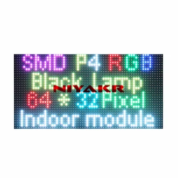 256*128mm 64*32 Taškų Patalpų 3in1 Smd2121 RGB Full P4 LED Ekranas Modulis