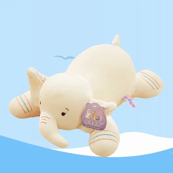 35-45cm Dramblys Pliušinis Žaislas cute lėlės metų šuo Lėlė Mergaitė gimtadienio proga miega pagalvę lėlės