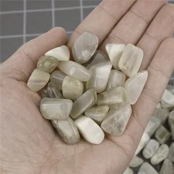500g Mėnesiena Natūralių Akmenų Krito Akmenys Chakra Energijos Gydomųjų Akmenų Būrimą Pavyzdys