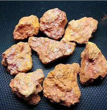 50g AAAAA AAAAA Gražus Gamtos ORPIMENT Arseno sulfidas Kristalų Vug Mineralinių Pavyzdys