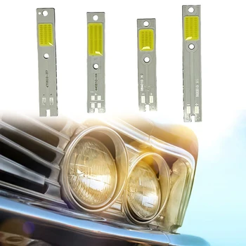 5vnt H1 H3 H4 H7 COB Šviesos diodų (LED Lustas, Šalia Automobilių/aukštos Artimosios Žibintų Šviesos Šaltinis