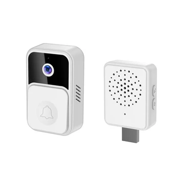 ABGZ-V9 Wifi Vaizdo Doorbell Pažangų Belaidį Durų Doorbell Lauko HD Realaus Laiko Balso Domofonas Kamera Prieigos Kontrolės Sistema