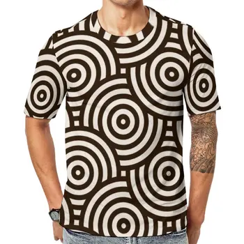 Abstrakti Ratą T-Shirt Japonijos Apskrito Modelius Madinga Marškinėliai Trumpomis Rankovėmis Atspausdintas Marškinėlius Karšto Pardavimo Premium Įdomus Drabužiai