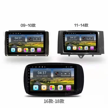 Automobilio radijas su ekrano Mercedes Benz SMART 2009-2018 Auto Multimedia Grotuvas GPS Navigacija Stereo Galvos Vienetas