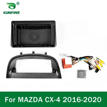Automobilių GPS Navigacijos Stereo MAZDA CX-4 2016 - 2020 Radijo Fascias Rėmas Tinka 2Din 10.1 colio Brūkšnys headunit ekranas