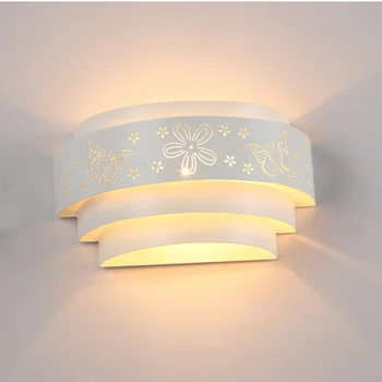 LED Siena šviesos Vonios Veidrodis patalpų sconces washroon sienos Lempos šviestuvai ir Nerūdijančio Plieno miegamasis arandela externa