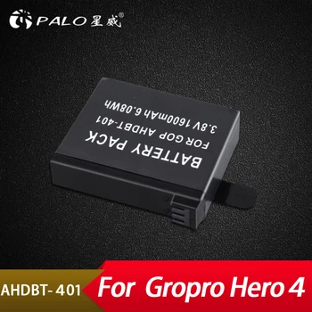 Palo Eiti Pro4 baterija 3.8 V GoPro Hero 4 Baterijos AHDBT-401 Eiti Pro Hero4 AHDBT401 Už GoPro Hero 4 veiksmų Fotoaparato baterijos