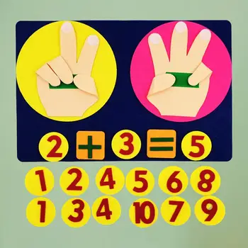Pirštu Numerių Skaičiavimo Žaislas Montessori Žaislai Ankstyvojo Ugdymo Vaikų Mergaičių