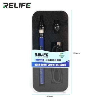 RELIFE LR-069B Kanifolijos Trumpojo Jungimo Detektorius USB Įkrovimą, nustatant Gedimo Taškų Mobiliojo Telefono, Kompiuterio Plokštę