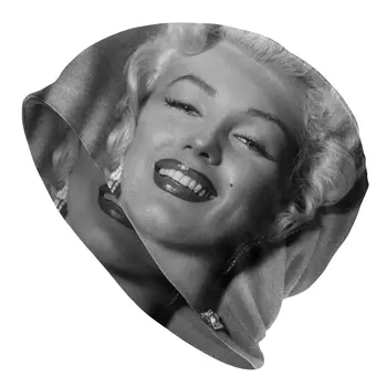 Seksualus Marilyn Monroe Beanies Puloveris Dangtelis Patogus , Suaugusiųjų Vyrų Moteris Megzti Skrybėlę