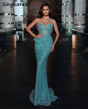 Sparkly Prabanga Dubajus Vakaro Suknelės 2022 Majoy Duobute Kristalų Garsenybių Suknelės, Vestuvės Raudonas Kilimas Prom Chalatai De Soirée