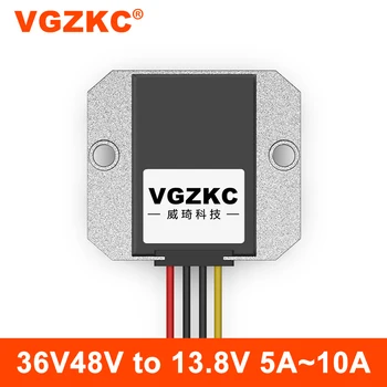 VGZKC 36V48V iki 13,8 V DC žingsnis žemyn galios modulis 20-60V iki 13,8 V automobilių reguliuojamos galios keitiklis