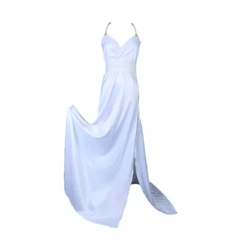 Žaidimas Azur Lane Pietų Dakotos Cosplay Didelės Šakutės Balta Oficialų Suknelė Cosplay Kostiumas Šalis Dress Helovinas Kostiumai Moterims